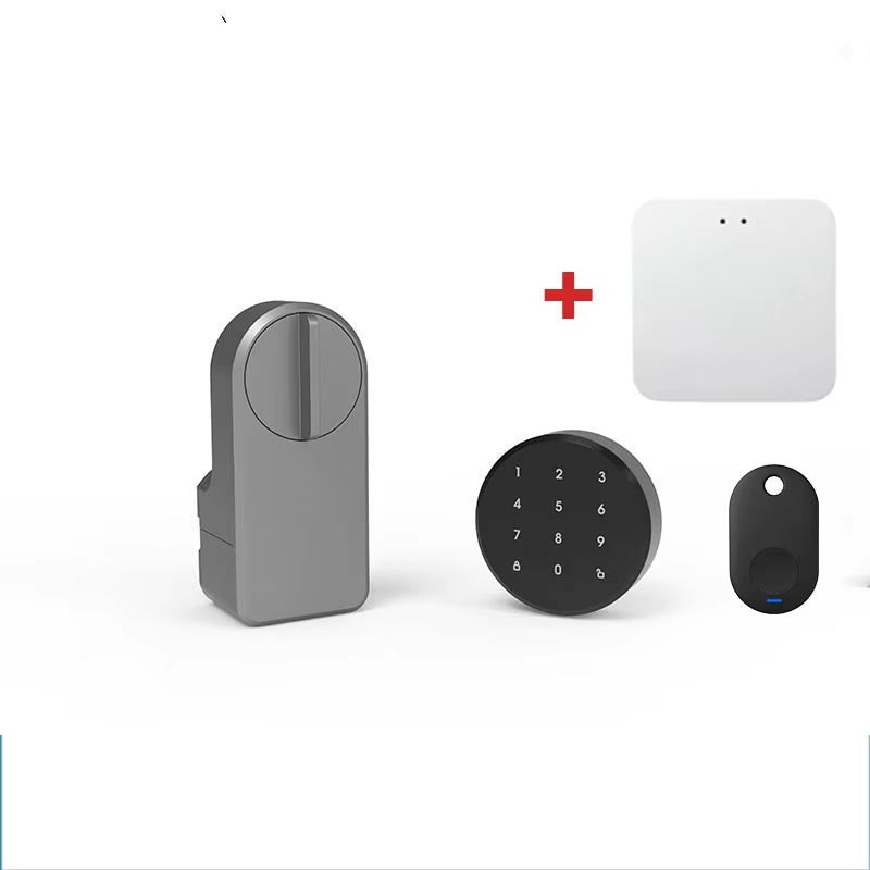 Bluetooth-Compatible Smart Door Lock Can Smart Key/Password /APP Unlock with Tuya Smart or Smart Life APP Electronic Lock